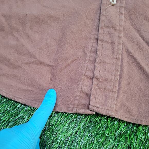 VTG 80s Woolrich USA Made Sleeveless Shirt Men's L Vest Gorpcore - Picture 2 of 9